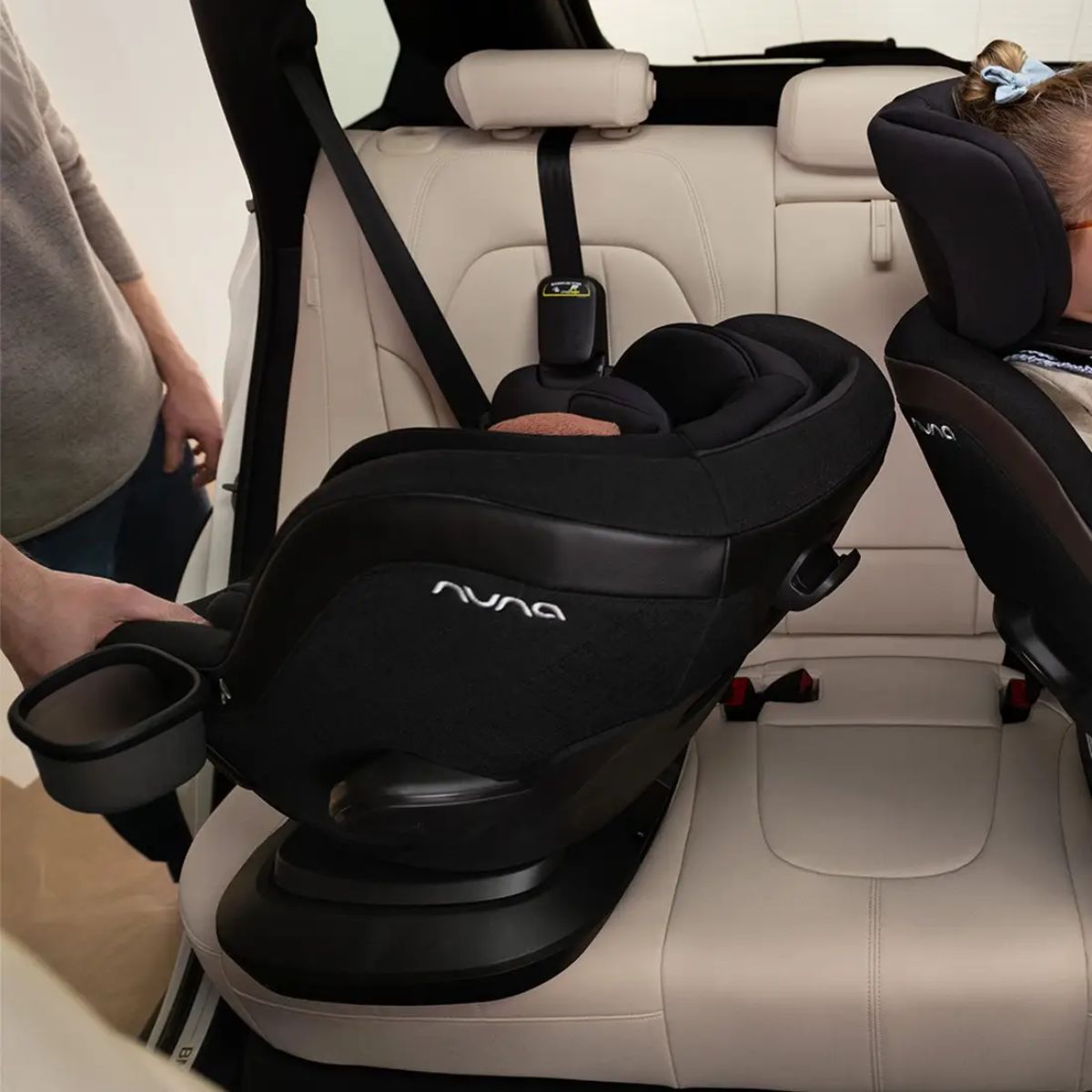 Nuna Revv Maxx Convertible Car Seat - Midnight - Premium Comfort for Growing Children